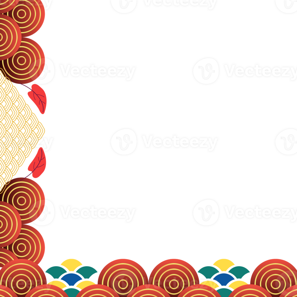Chinese New Year Pattern png