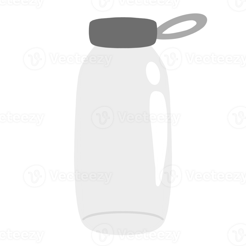 water bottle icon isolated on transparent background png
