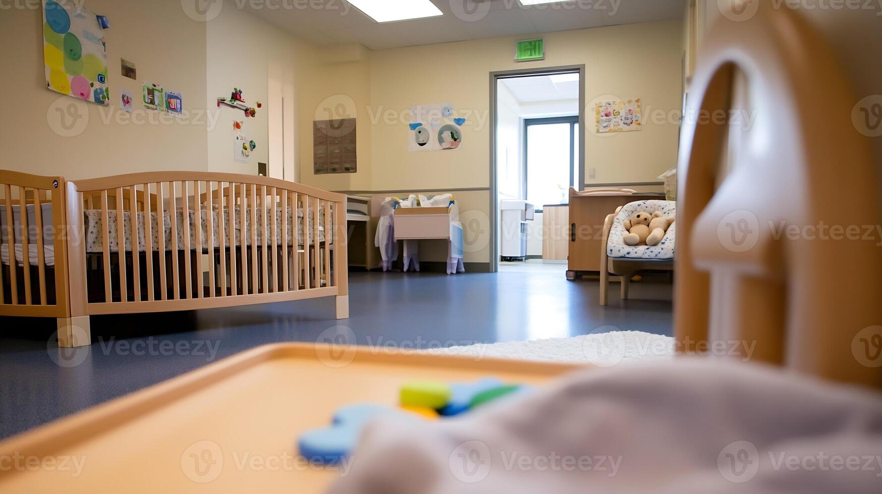 Cozy and Inviting Nursery Room Design with Cribs and Soft Decor for Infants photo