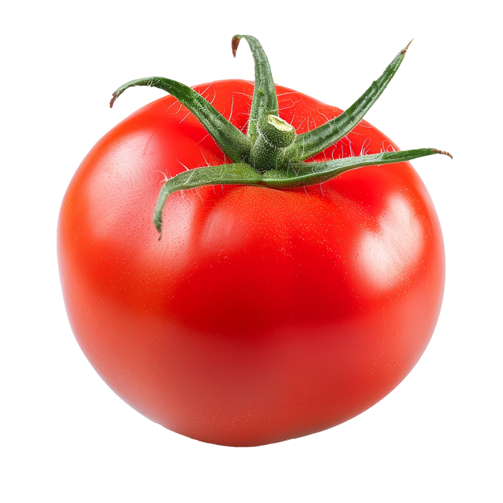 Ripe Red Tomato Fresh from the Garden png