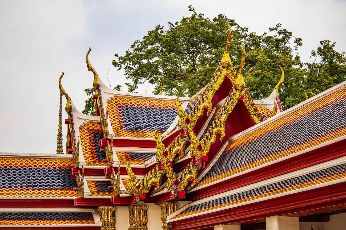 One of the oldest temples is the Wat Pho stupa in Thailand. photo