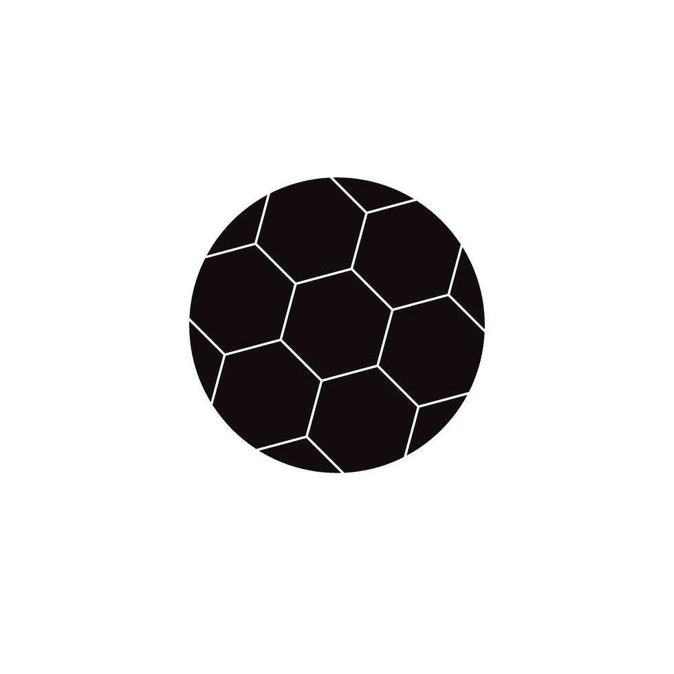 Flat football balls vector