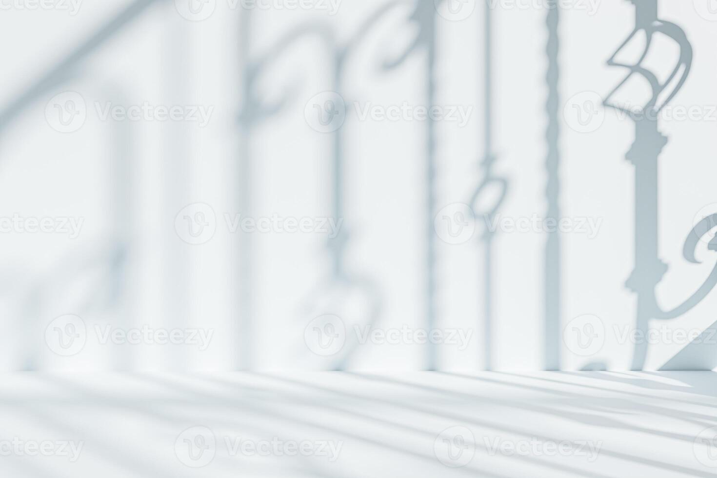 Minimalist Window Light and Shadow on Wall photo