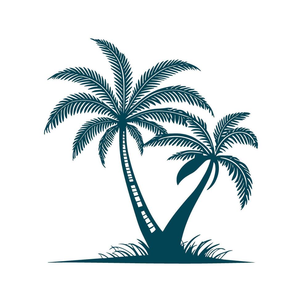 Palm Tree Silhouette vector