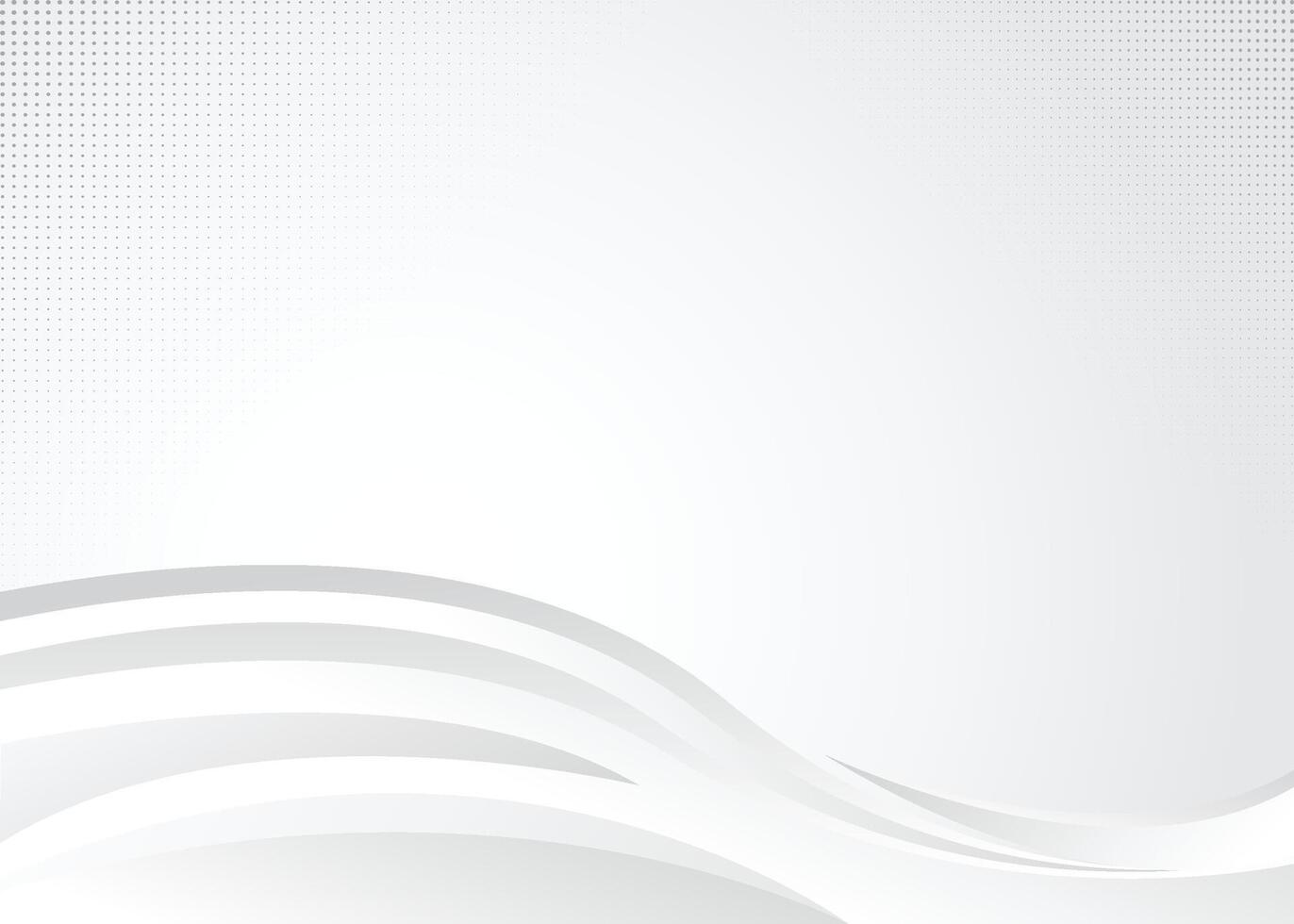 Grayscale backdrop design with gradient shape vector