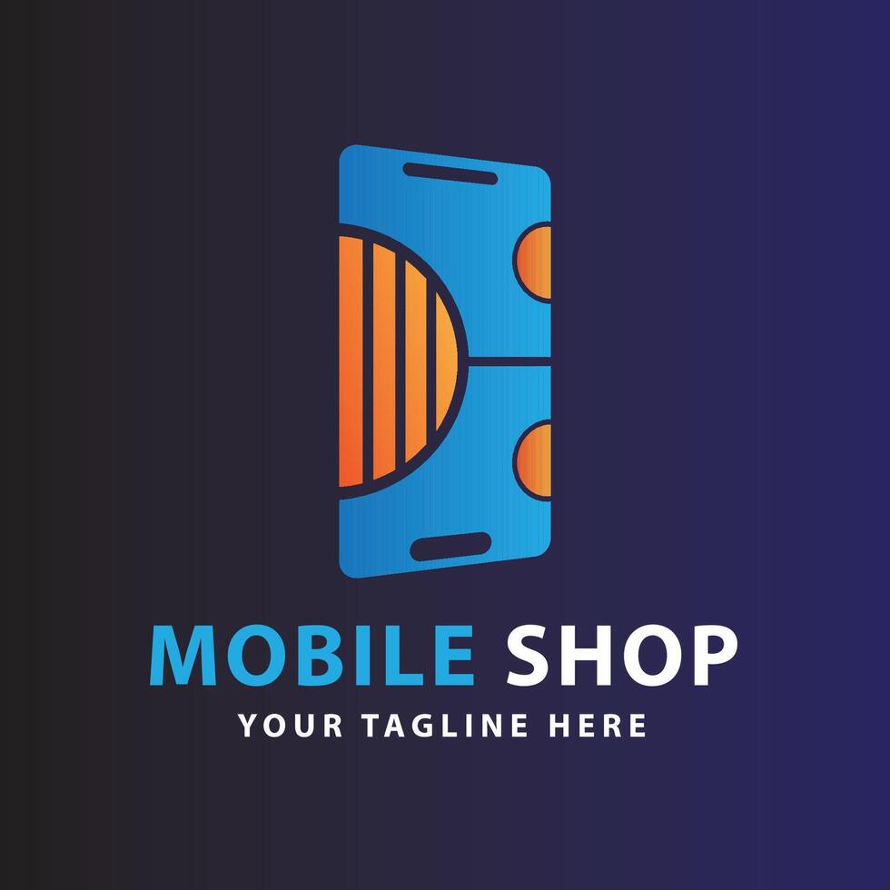 Mobile Shop Logo vector