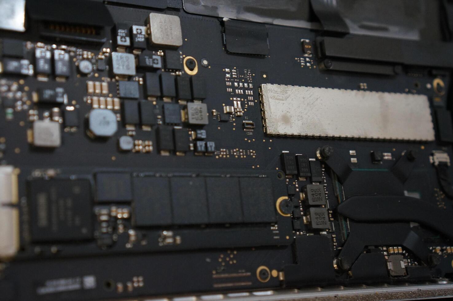 Close up of a mechanical base used to hold and connect the components of an electric circuit photo