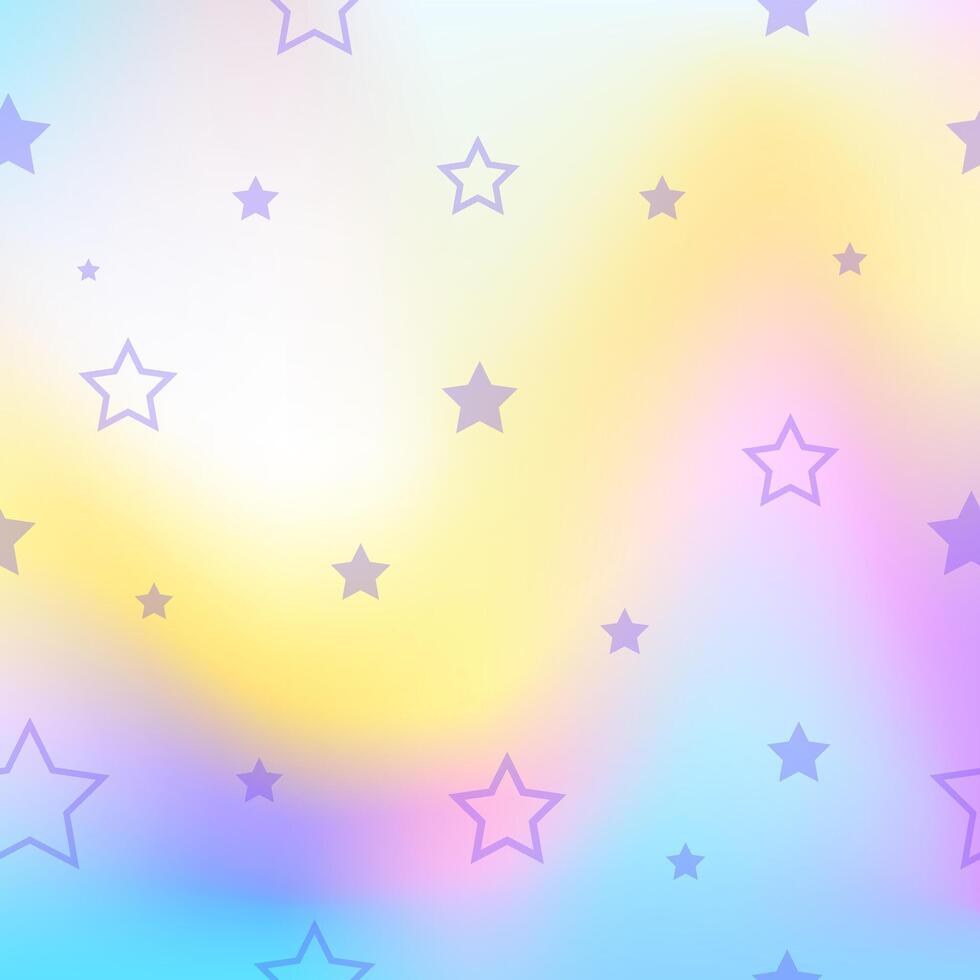 Dancing Starry Lights in the Sky, A Magical Background vector