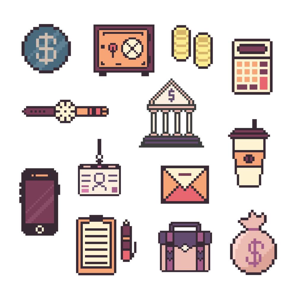 objects work pixel vector