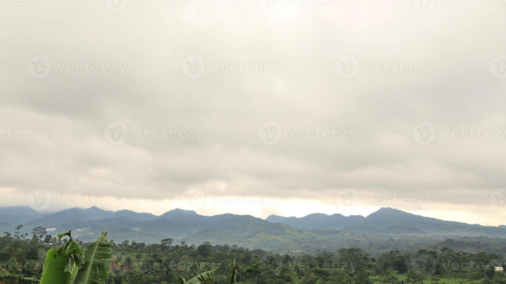 A view of beautiful mountains photo
