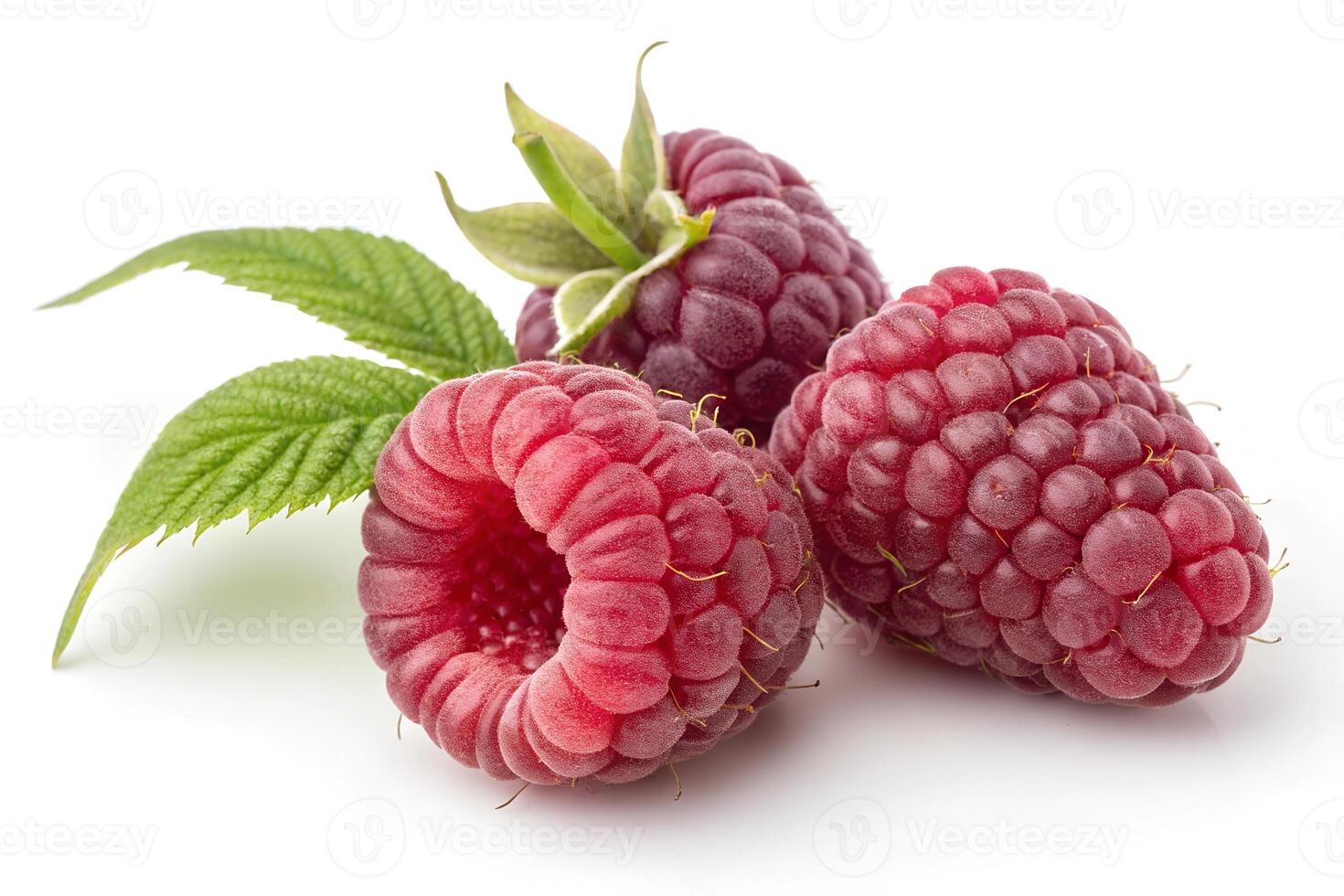A Strawberries on a white background. Fresh strawberries on a white background photo