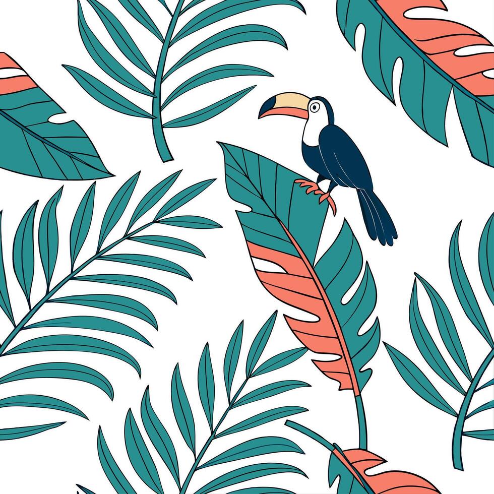 Scandinavian inspired sage leaves seamless pattern with minimal colors and clean lines on white Set 2 vector