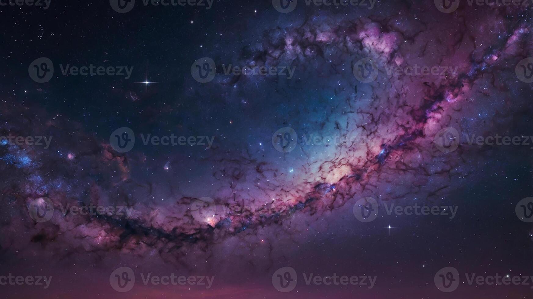 Dreamy Galaxy-Themed Night Design photo