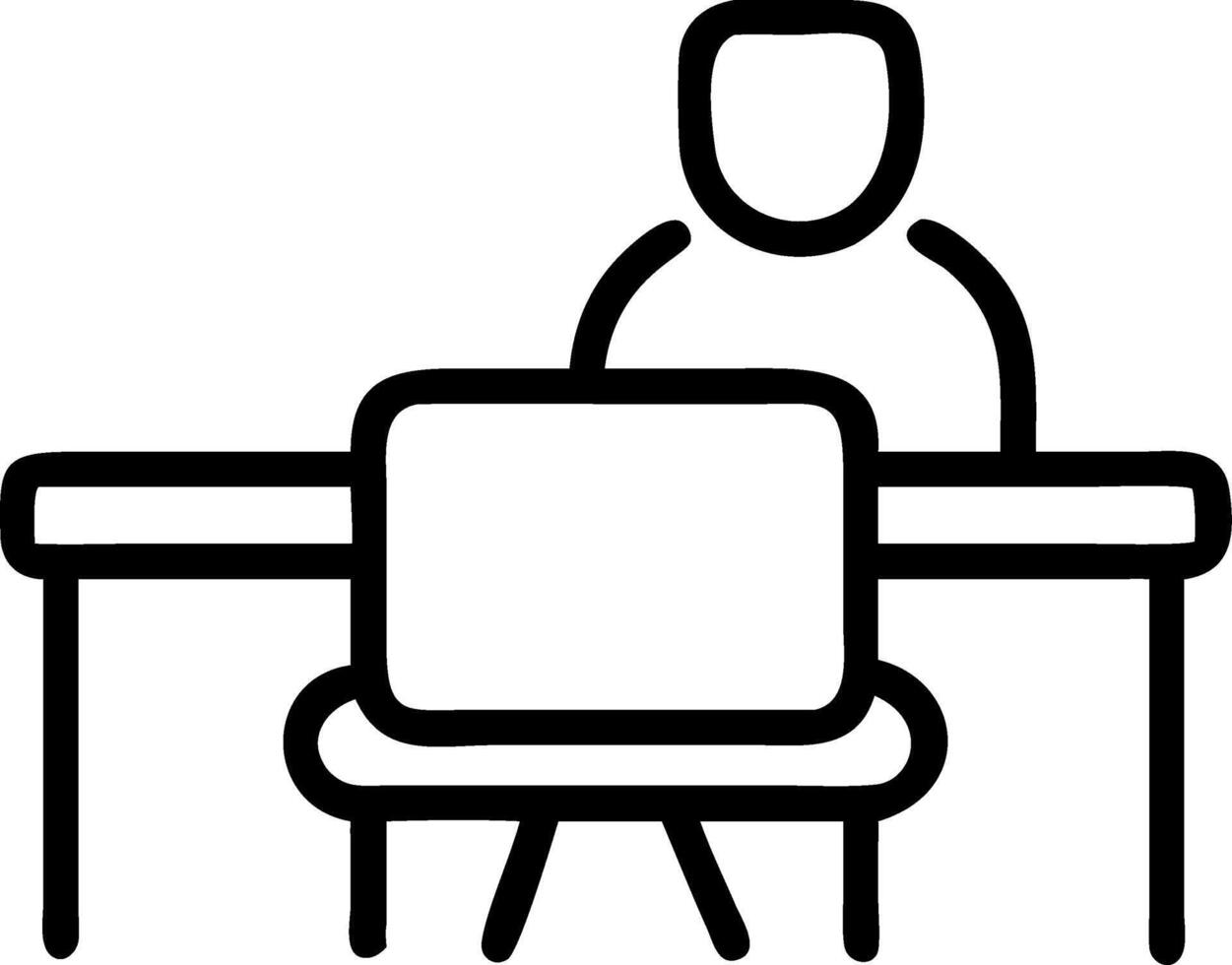 Plain Neutral Workspace for Creative Collaboration vector