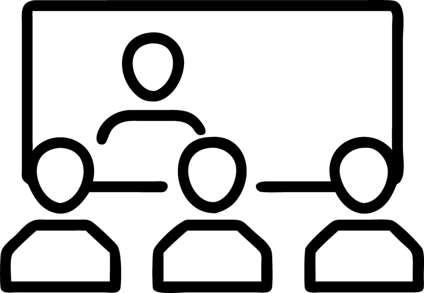 Plain Neutral Conference Room Background vector