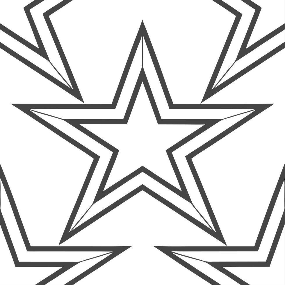Minimalist monochrome triangle seamless pattern with clean angular lines on white vector