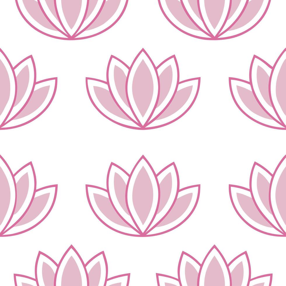 Minimalist rose seamless tile pattern with simple white roses and subtle grey accents ideal for modern bathrooms vector