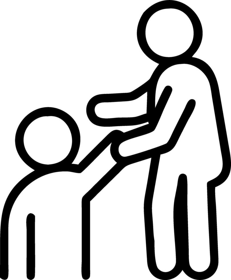 Empathetic Leadership Interaction vector