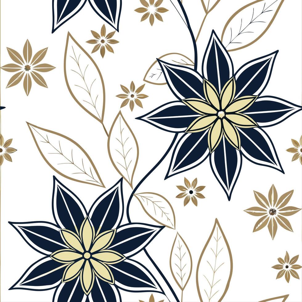 Elegant poinsettia seamless tile pattern with large red blooms and subtle green leaves on white background ideal for luxurious bathrooms vector