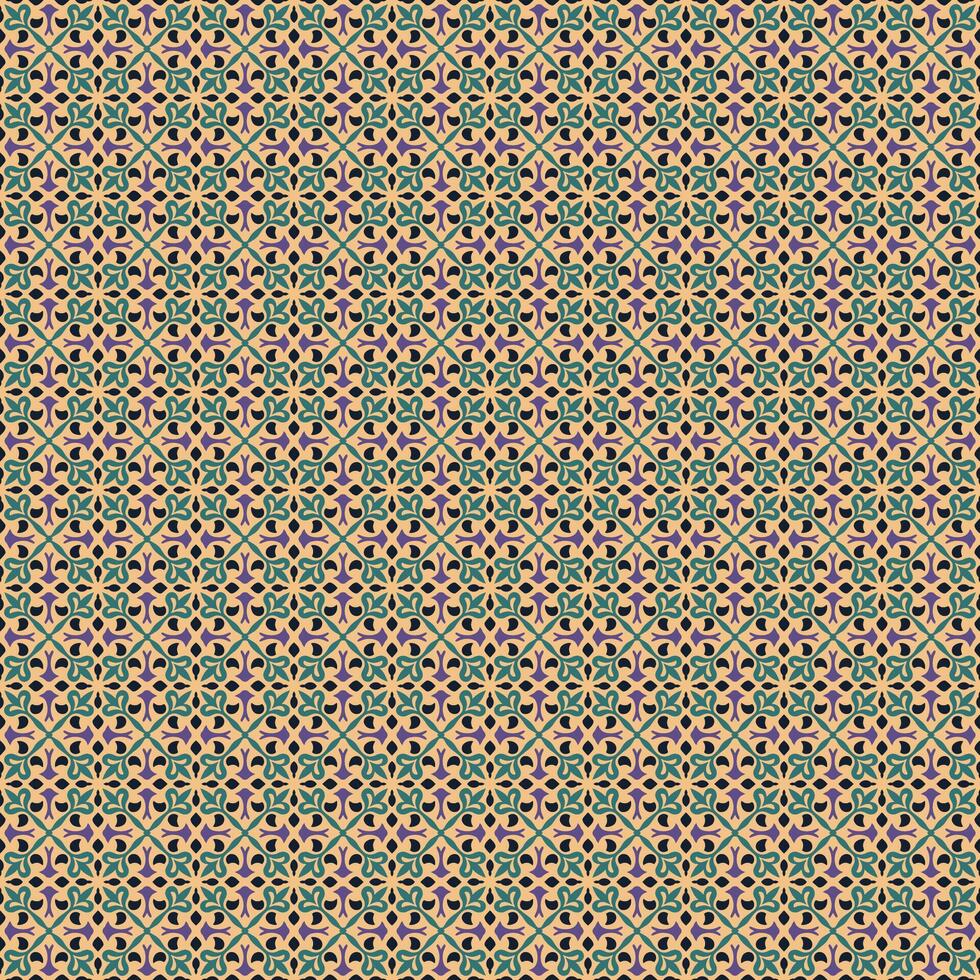 Retro-Inspired Seamless Pattern vector