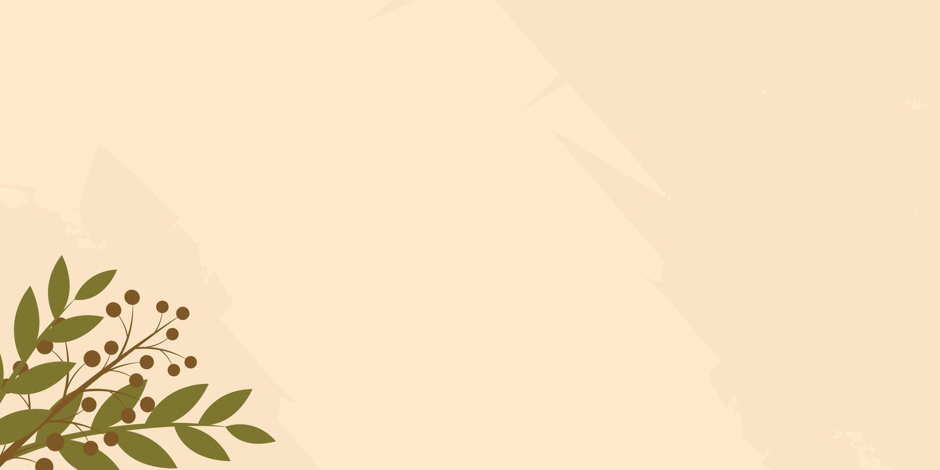 leaf combination aesthetic background vector