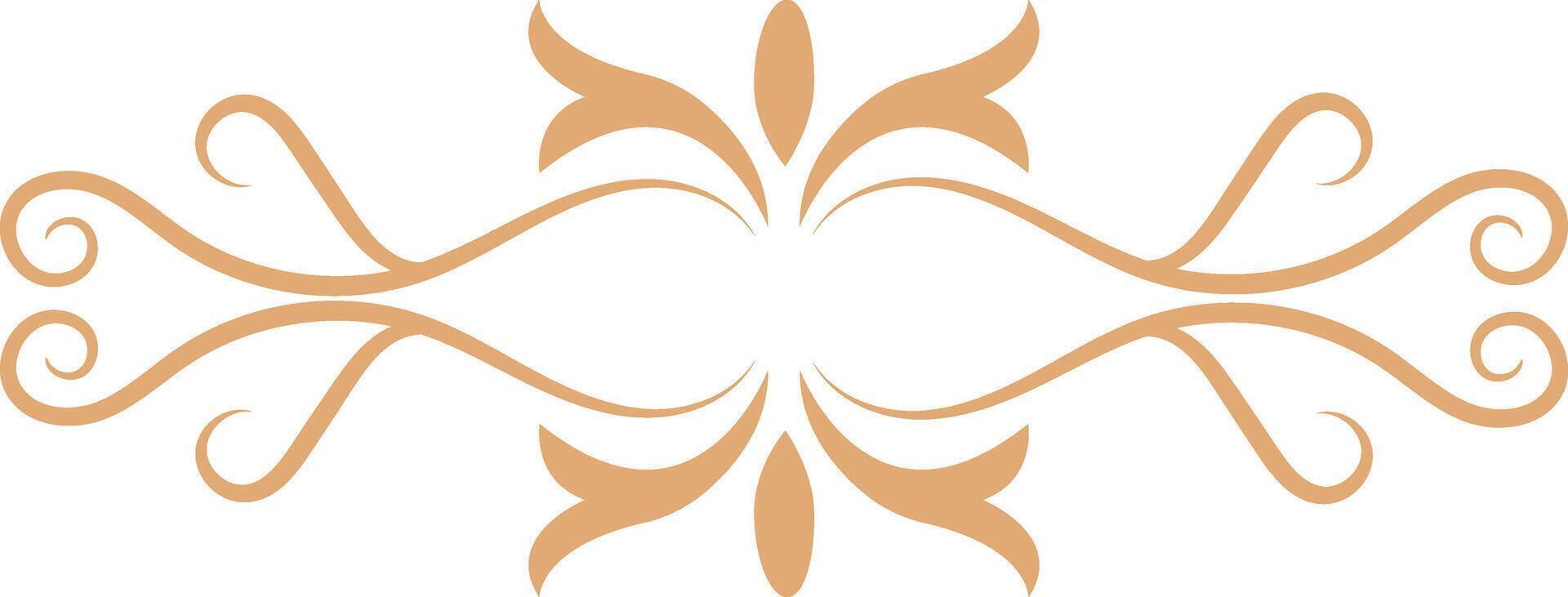 Dividers Illustration with Old Pattern Design vector