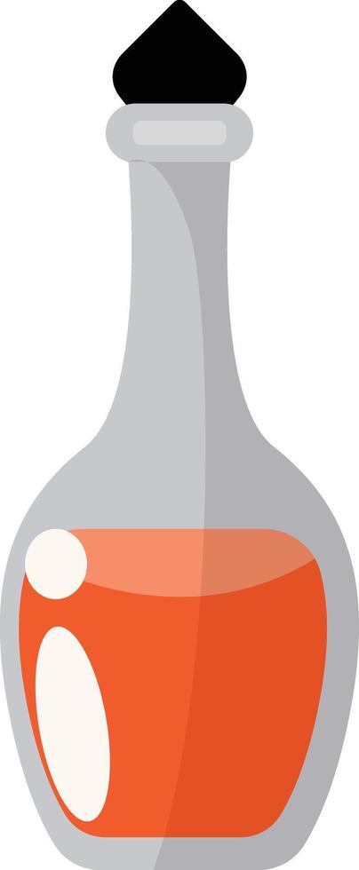 Red Potion Bottle vector