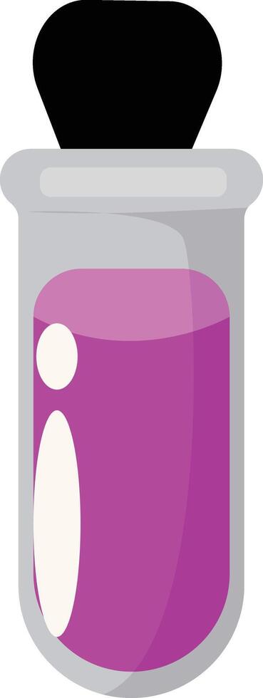 Potion Bottle with Flat Design vector