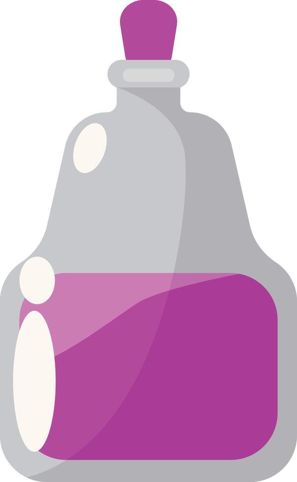 Big Potion Bottle Clipart vector