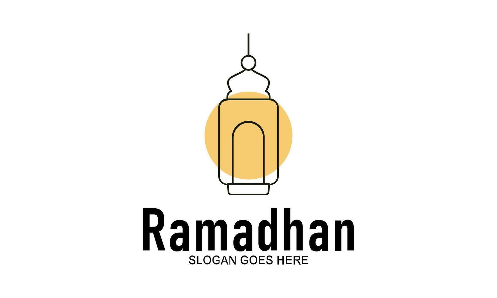 Ramadhan Logo Concept . vector