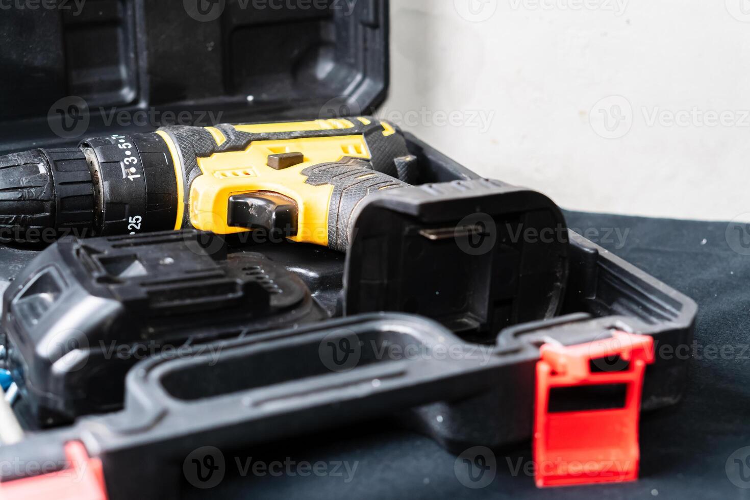 Cordless Drill in Tool Case photo