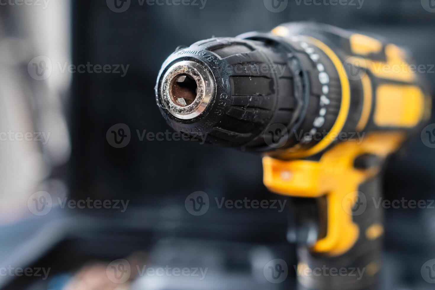 Close-up of a Cordless Power Drill photo