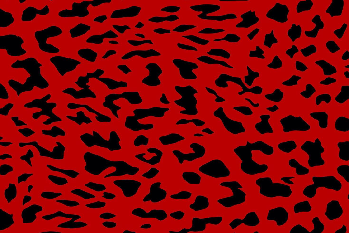 abstract cheetah skin red design background art vector