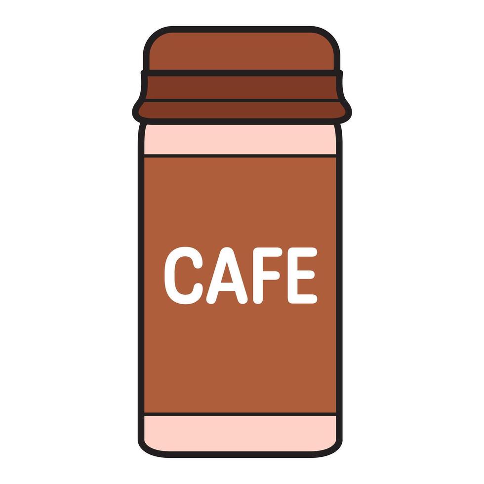 Hand Drawing of Coffee Bank with Artistic and Rustic Details vector