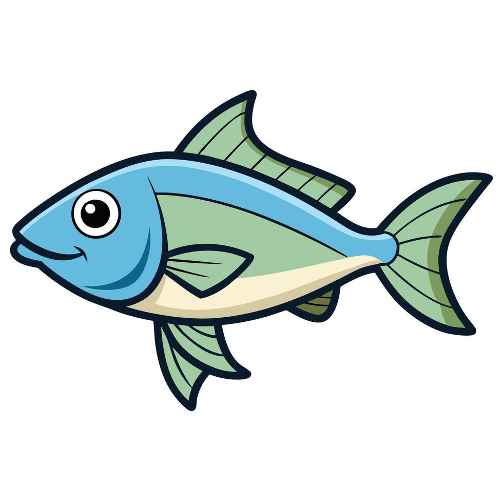 Snapper Simple Illustration for Ocean Ecology vector