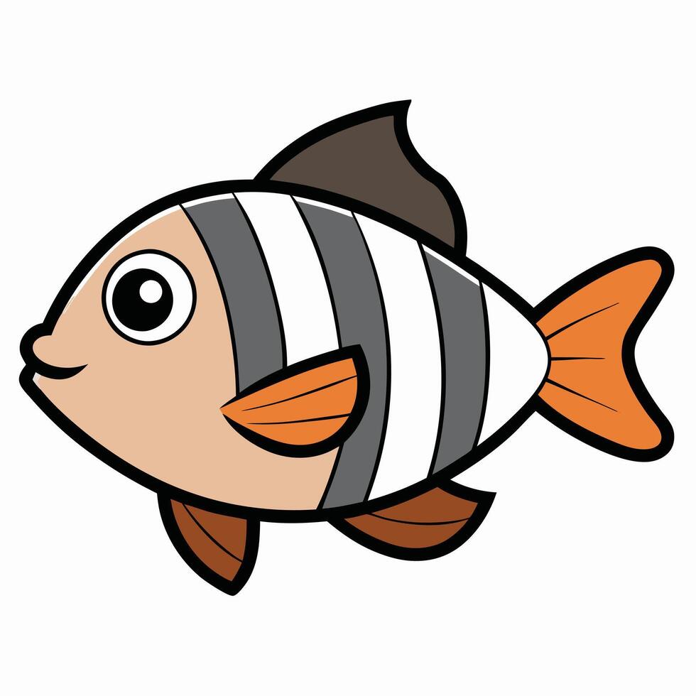 Sheepshead Icon for Seafood Industry Branding vector