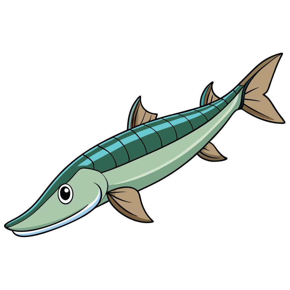 Sturgeon Creative Design for Sustainable Fishing vector
