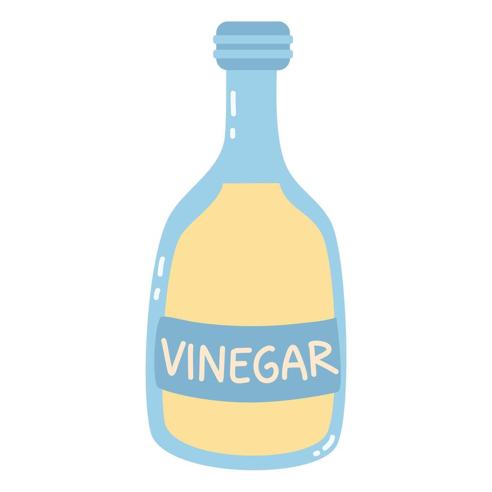 A Bottle of Vinegar vector