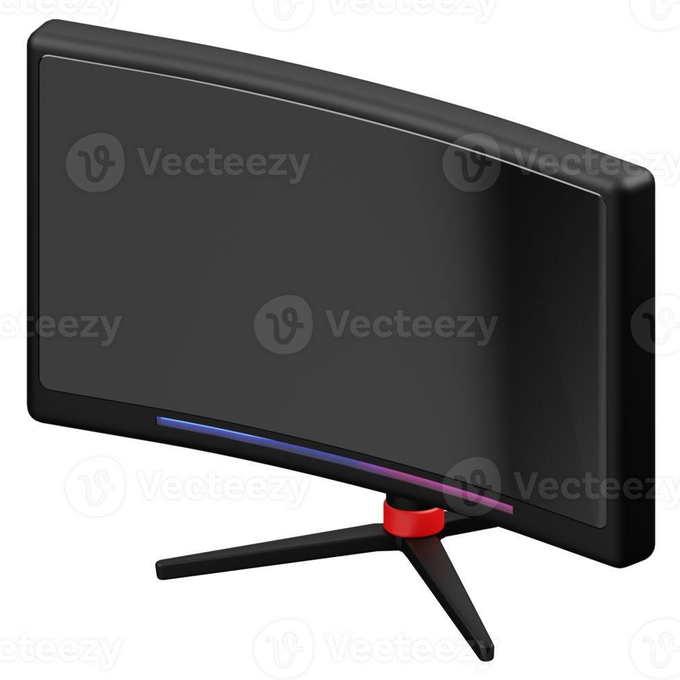 Monitor 3D Illustration png
