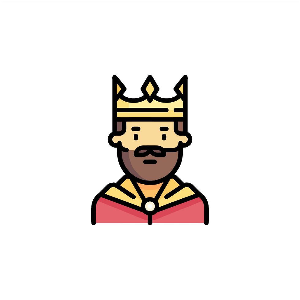 King of kings icon illustration vector