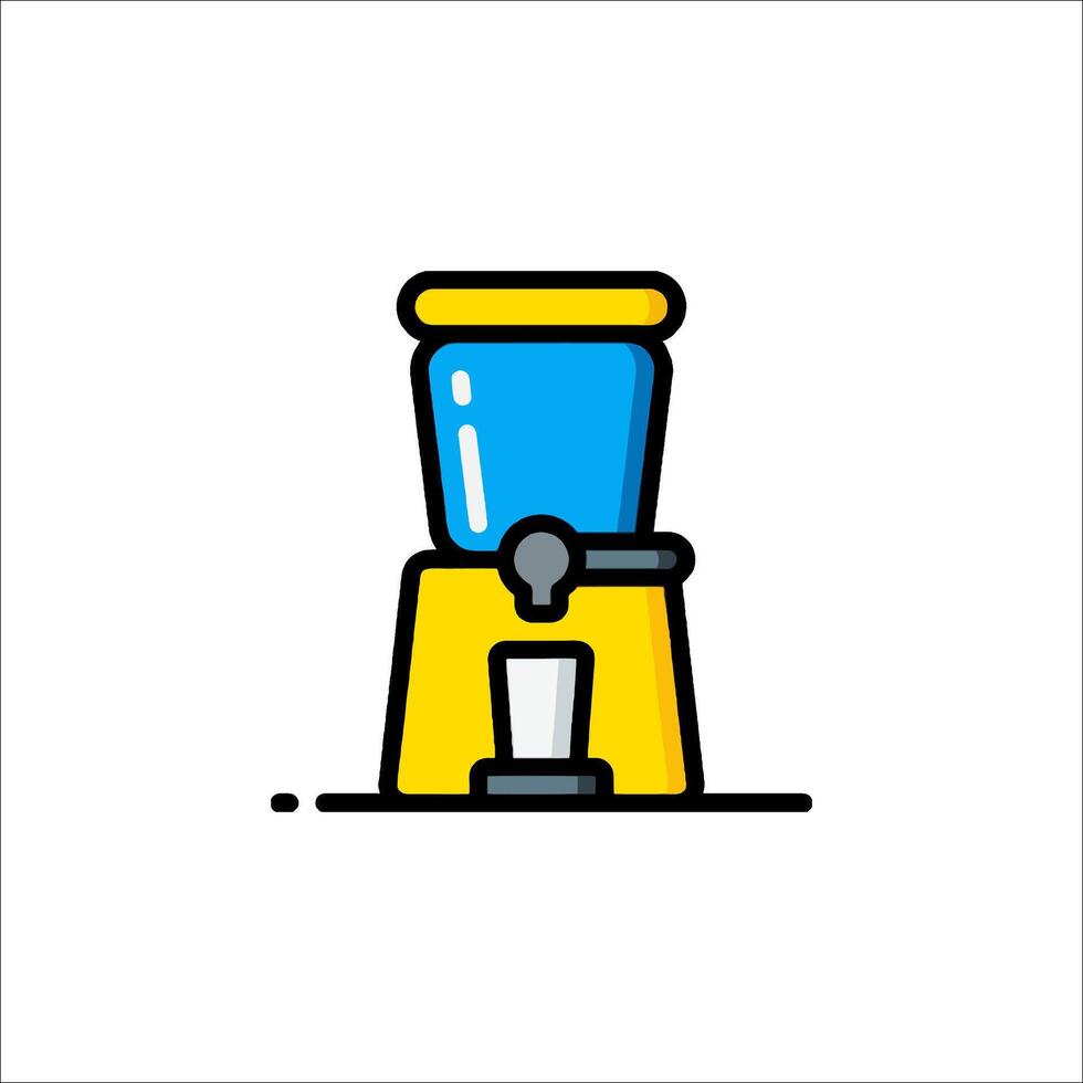 Juice machine icon illustration vector