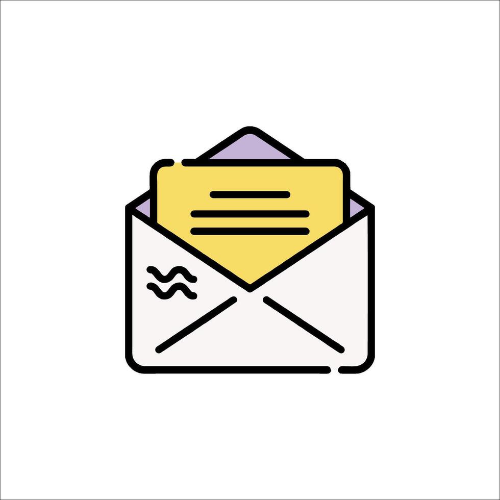Email icon illustration vector