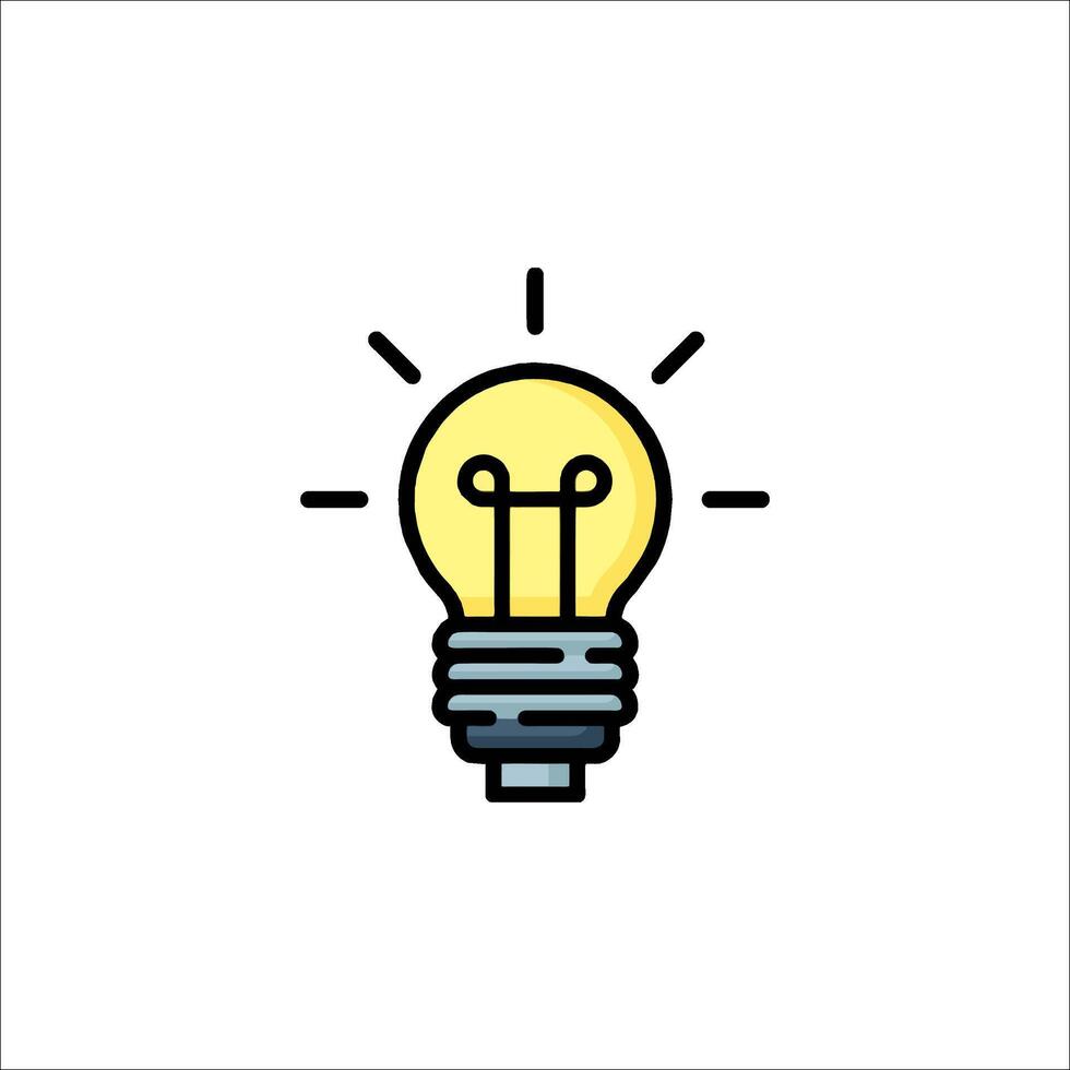 Light bulb icon, light bulb icon, light bulb icon, light bulb icon, light bulb icon vector