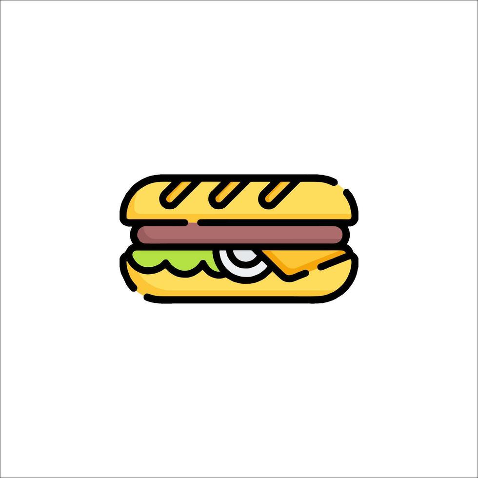 A hamburger icon on a white background vector