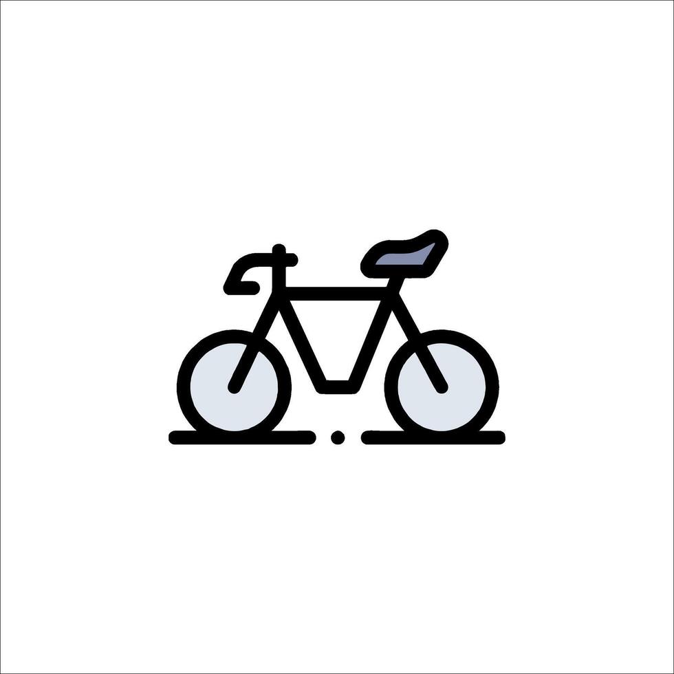 Bicycle icon illustration vector