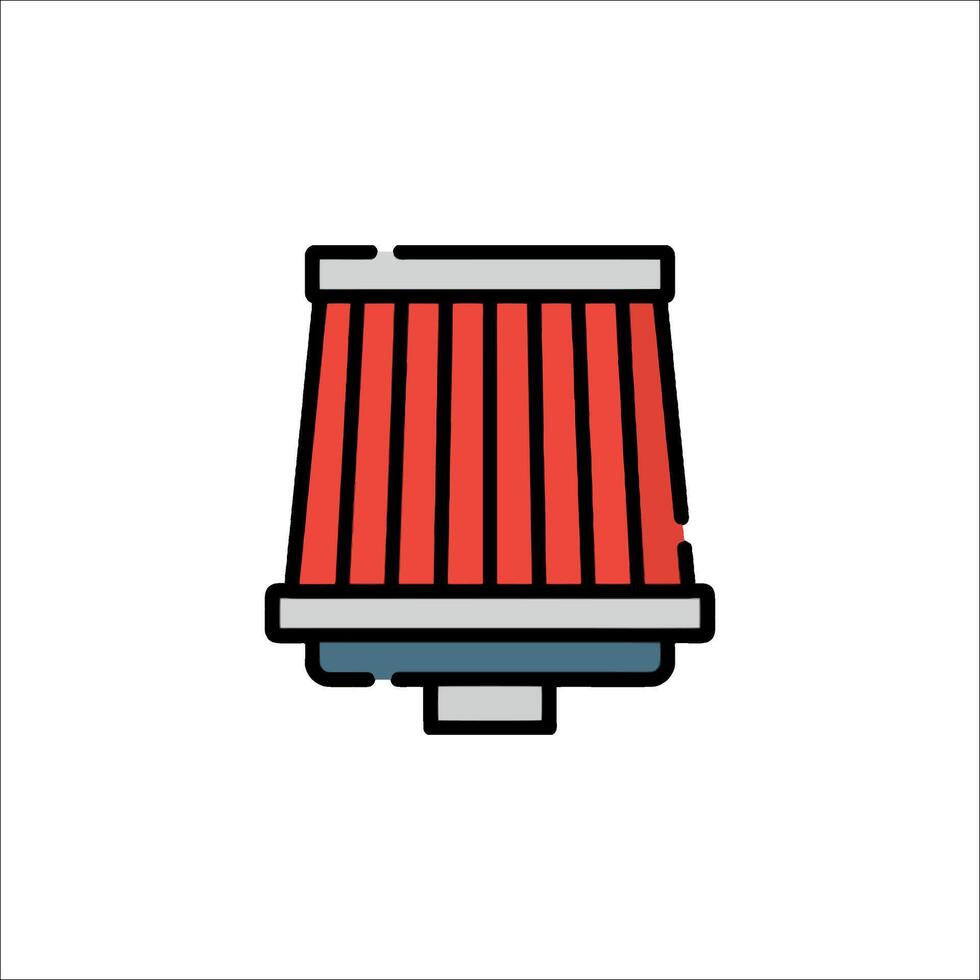 Air filter icon illustration vector