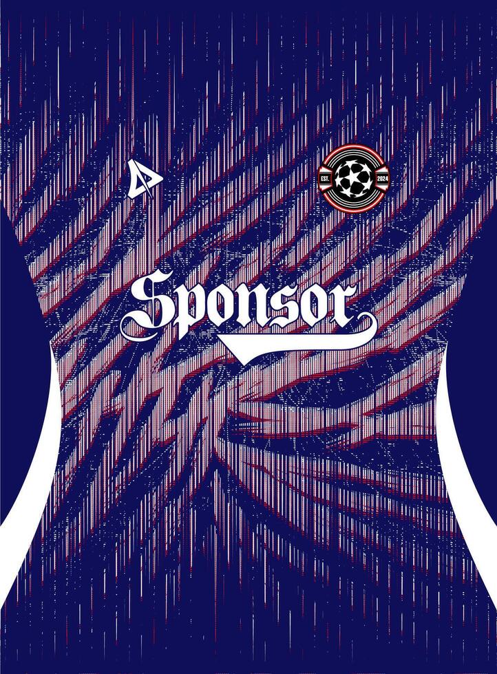 Modern Soccer Jersey Background for Advertising vector