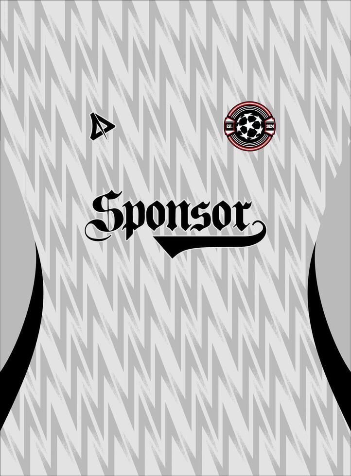 Futuristic Soccer Jersey Background Design vector