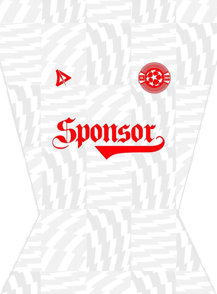 Dynamic Soccer Jersey Background vector