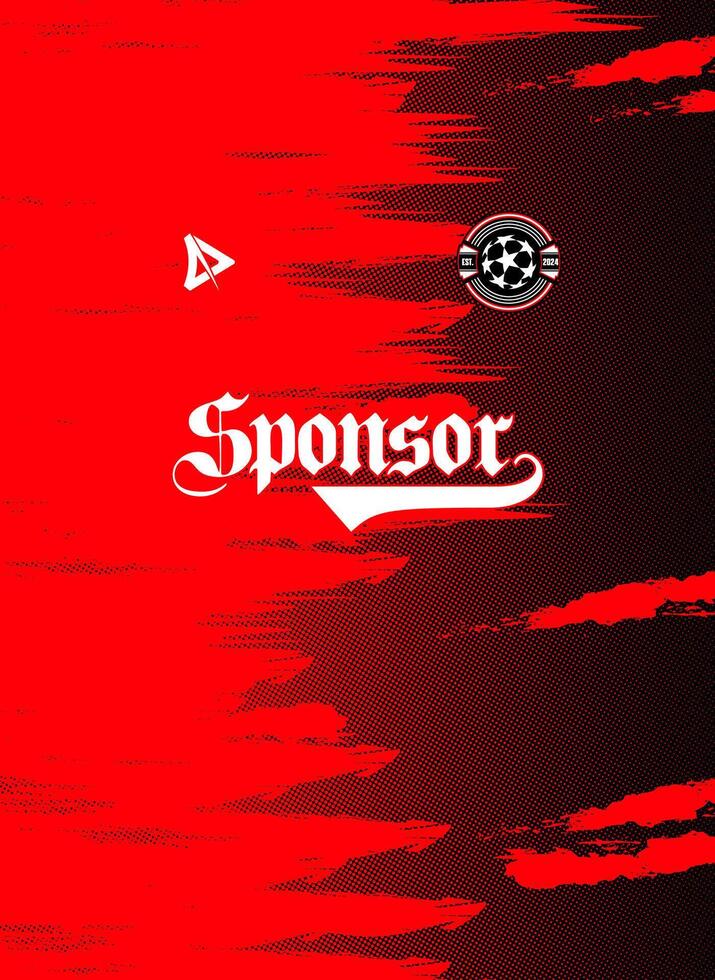 Soccer Jersey Background for Soccer Event Flyers vector